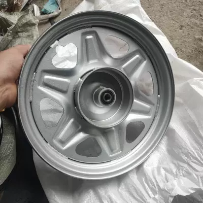 wheel rim | Motorcycle wheel hub - 300-12-front-wheel-steel-ring-order-contact-customer-service-silver