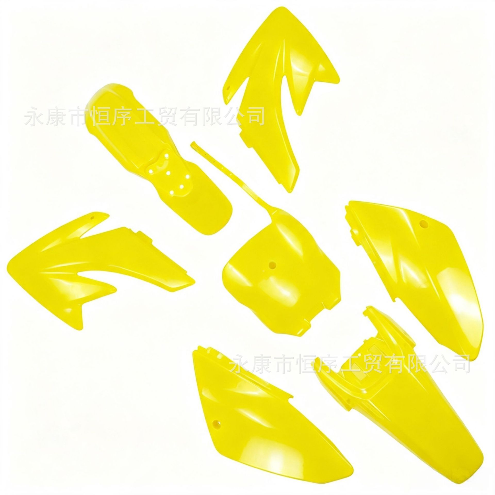 CRF70 off-road motorcycle plastic body shell is suitable for Honda 70 Huayang Big Eagle off-road vehicle body shell