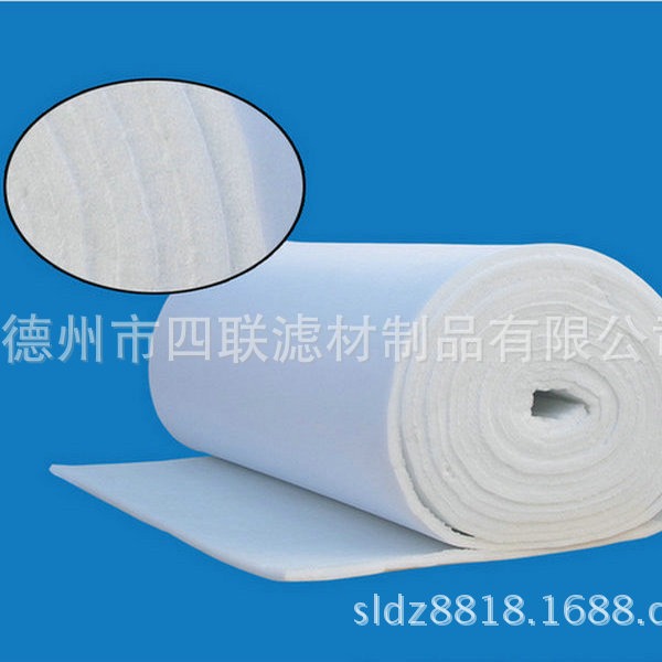 烤漆房顶篷棉过滤棉 山东过滤棉生产厂家