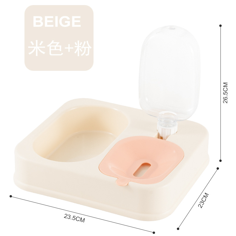 Nuevo original transfronterizo de helado de agua potable para mascotas tazón de fuente de alimentación engrosada alimentador de perro tazón de fuente de alimentación de perro grande