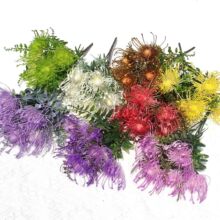 仿真花菊花针垫花艺术仿真花套装装饰花清新时尚客厅玄关礼物空间