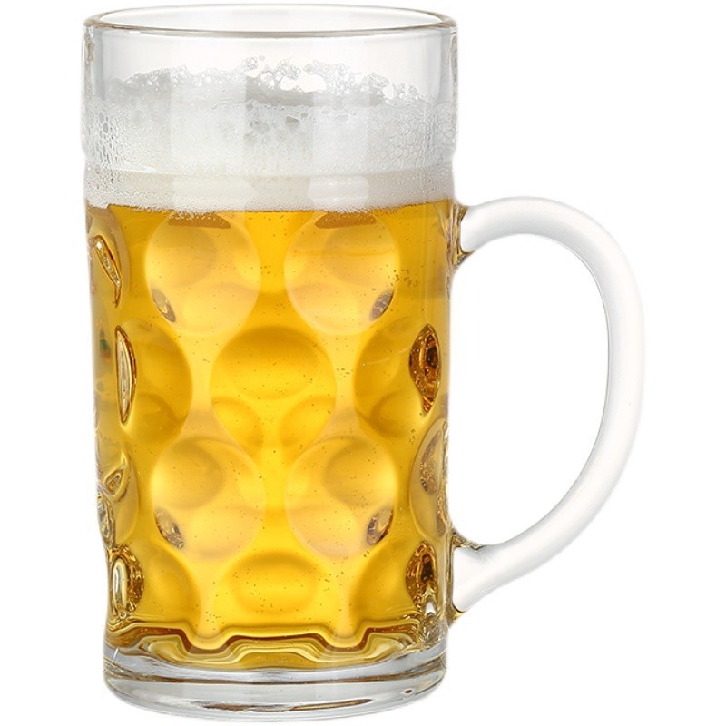 Taza de cerveza de 500ml con taza de vidrio con taza de té casera taza de cerveza taza de heroes de gran capacidad