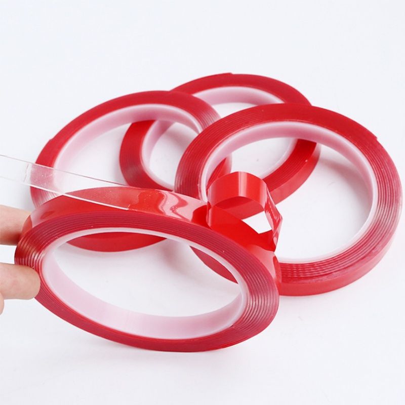 自亚克力留痕双面胶强力粘胶透明固定不ET带无痕双面胶C车用超薄