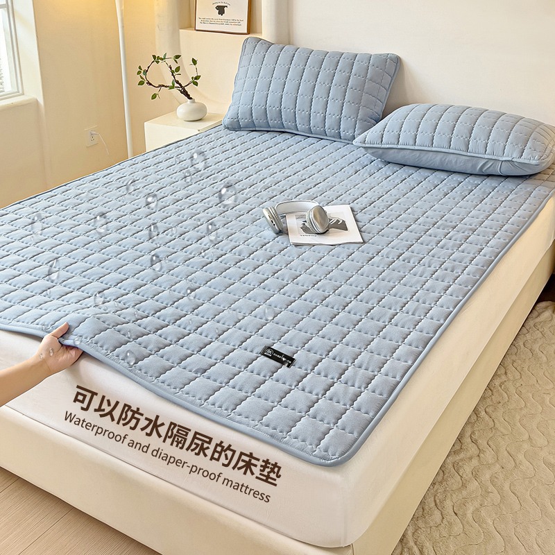 아이거 방수 매트리스 패드 [미스트 블루]