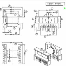 ETD49�Ǽ�׃�����Ǽ�ER49���l�Ǽ���ʽ�Ǽ�10+10�_ 4903��о�Ǽ�
