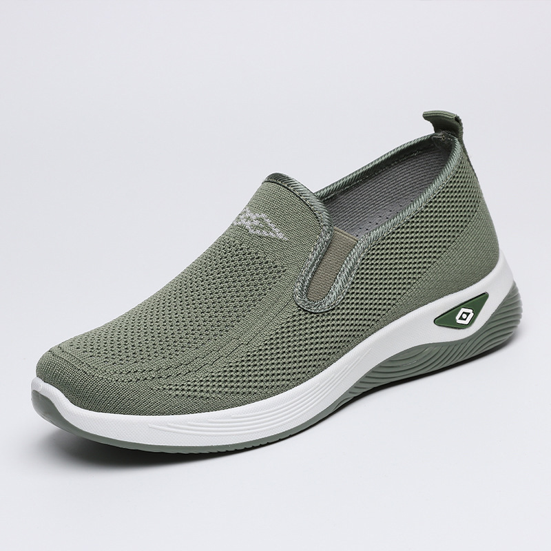 Zapatos de mujer todo fósforo nuevos zapatos casuales transfronterizos suela suave sin pies cansados, zapatos de tela viejos de Beijing, zapatos de madre