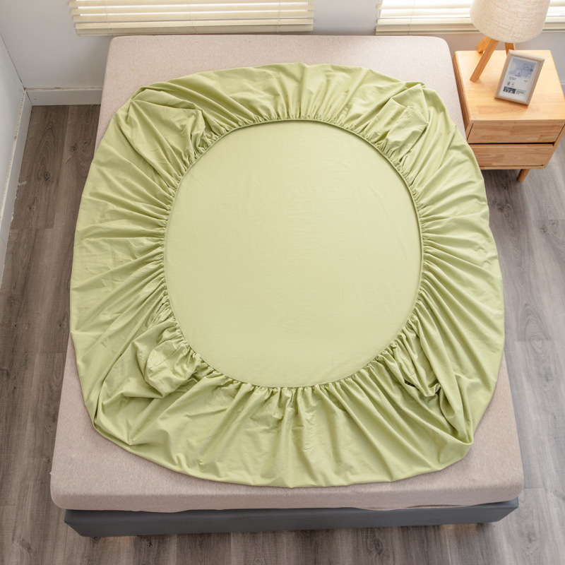Nuevo 40 algodón lavado con agua cama de algodón sólido simple casa Simmons colchón cubierta de protección antideslizante cama de cama
