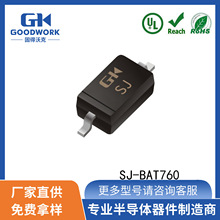 SJ-BAT760 SOD-323 1A 20V GOODWORK�̵��ֿ� ��ƬФ�ػ�������