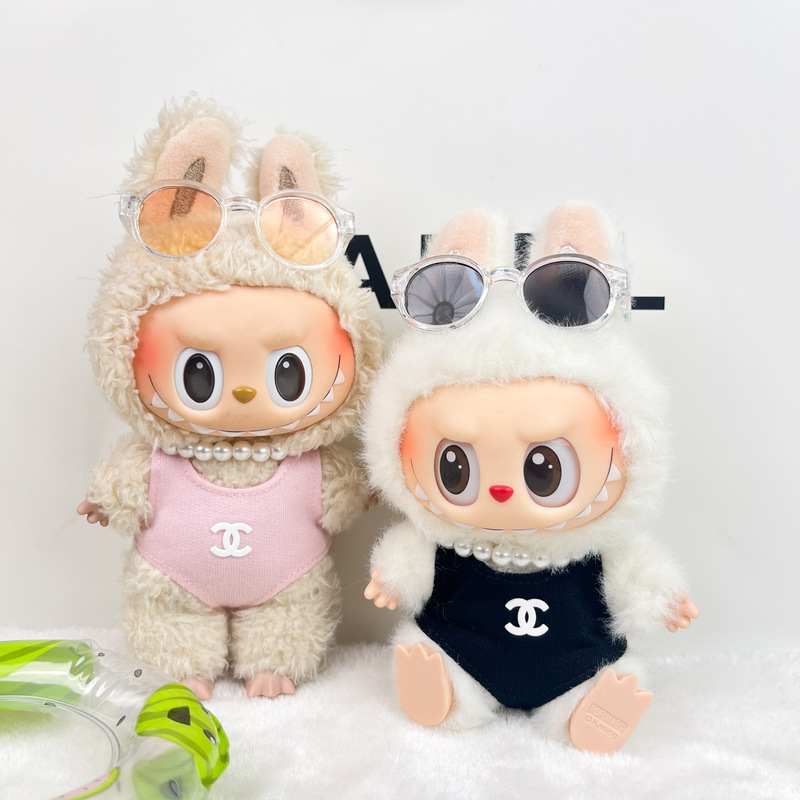 labubu ベビー服アクセサリー小さな香りの水着スーツビニールブラインドボックス第一世代第二世代と第三世代 labubu 服水着|undefined