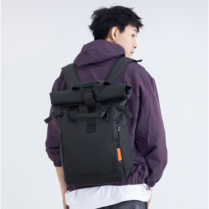 Mochila plegable de gran capacidad, mochila de moda, mochila de viaje al aire libre, mochila de computadora
