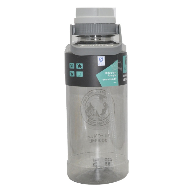 Nuevo 3000ml gran capacidad de viaje hervidor al aire libre portátil trabajador deportivo espacio plástico taza agua por mayor
