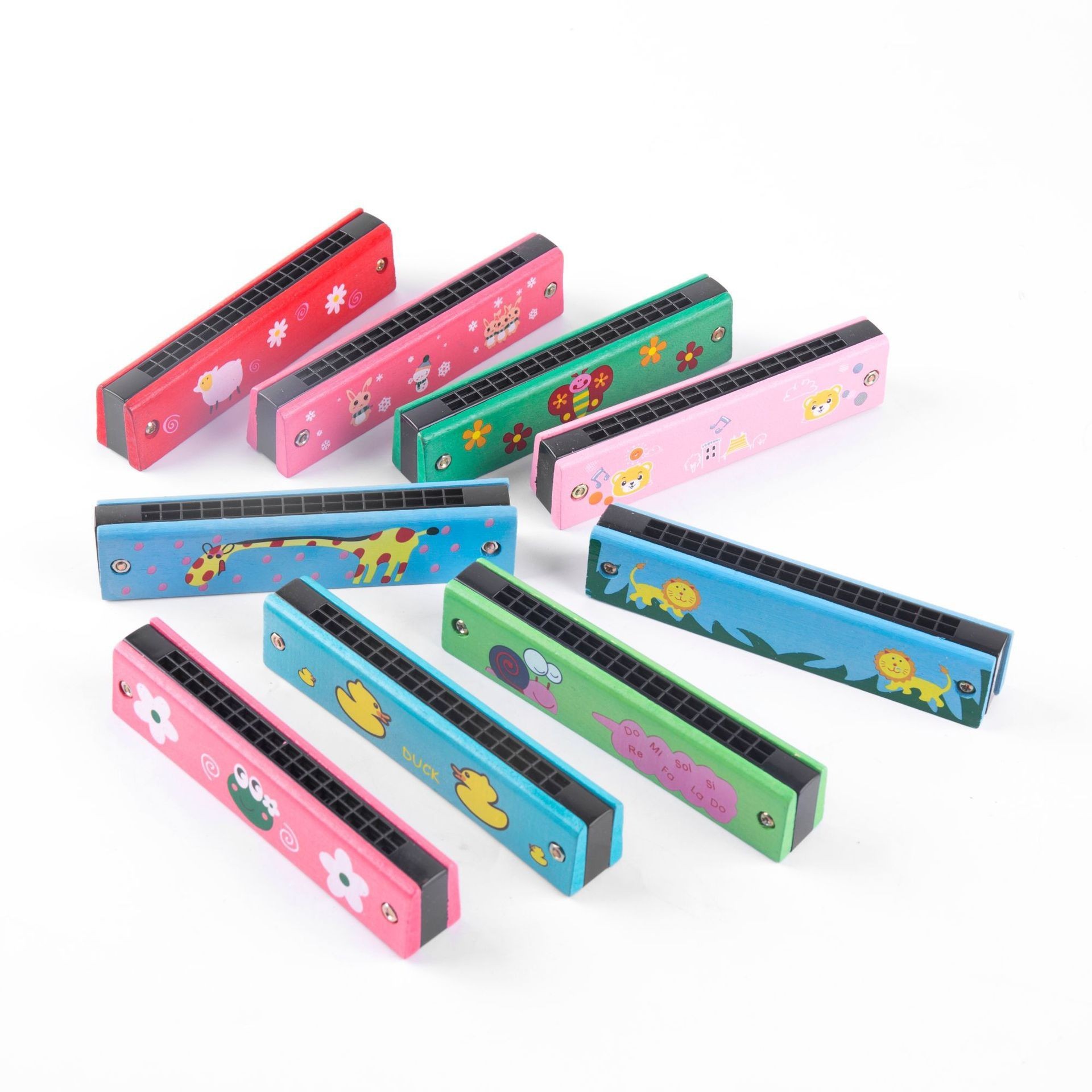 Armónica de madera (1 paquete aleatorio)