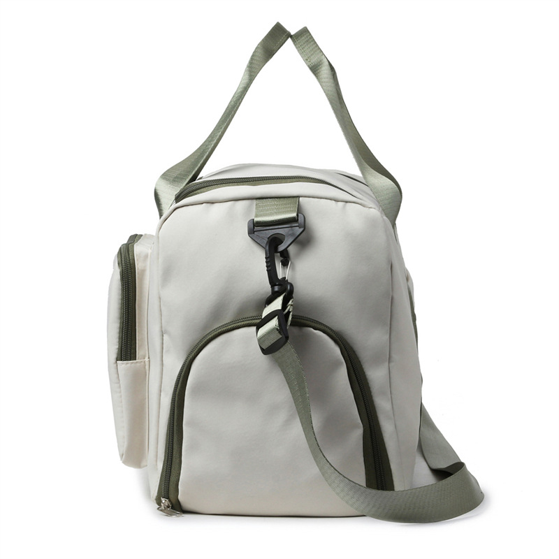 Nueva bolsa de fitness deportiva portátil simple, almacén de zapatos independiente de gran capacidad, bolsa de viaje de almacenamiento de equipaje portátil a prueba de salpicaduras