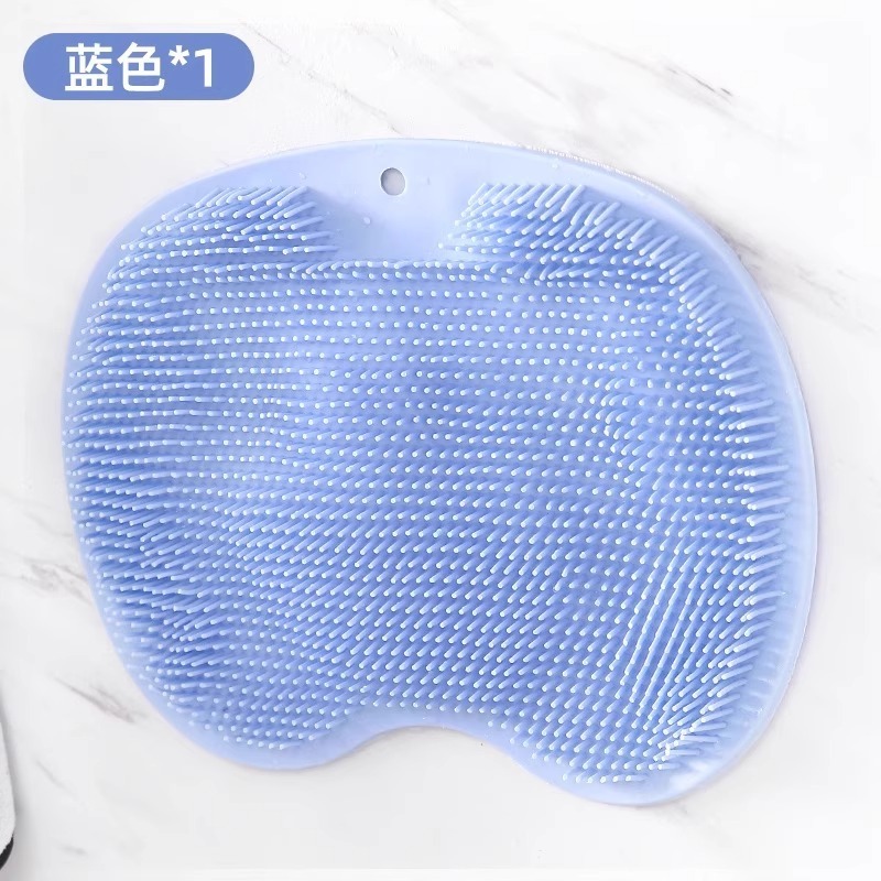 足洗いと足こすりツール、怠け者用足こすりマッサージマット、家庭用浴室足こすりマット、吸盤付き滑り止め足洗いマット|undefined