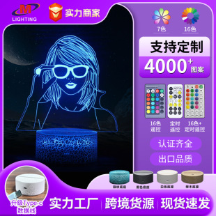 �羳���̩��ϵ��3DСҹ��˹���������ǷՇ���Ů����LED�YƷ̨��