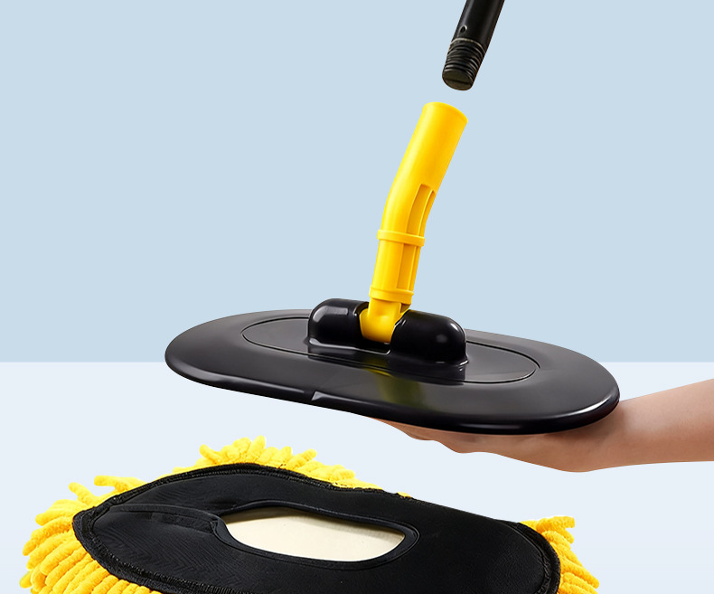 Car Wash Mop Does Not Damage Car Paint, Special Soft-Bristled Car Wash Brush, Car Retractable Car Wiping Tool, Complete Set of Tools