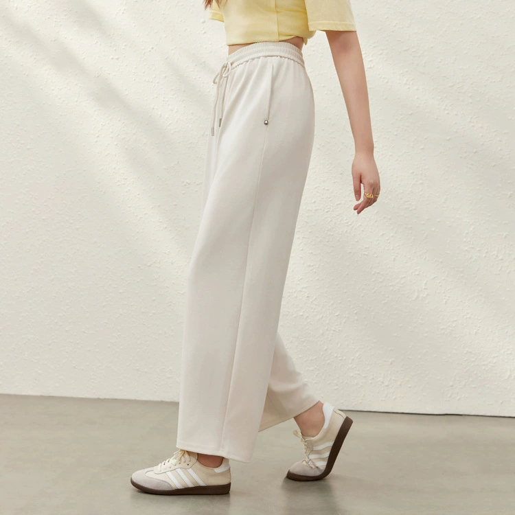 Удобные желейные брюки, простые драпированные свободные утягивающие брюки, женская одежда больших размеров на лето, новый стиль