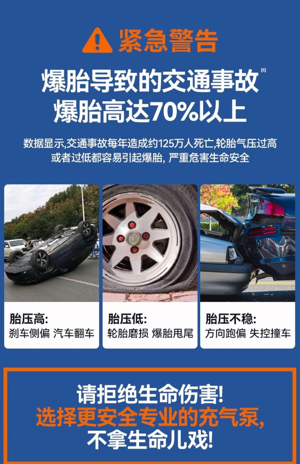 Car-mounted wireless air pump, wireless digital display portable air pump, electric car tire high-pressure inflator, fast charging