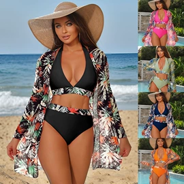 比基尼;连体泳衣;沙滩裙