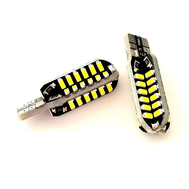 Автомобильный светодиодный свет широкий свет T10 3014 48SMD номерной знак светодиодный свет для чтения T10 крыша небольшой пузырь