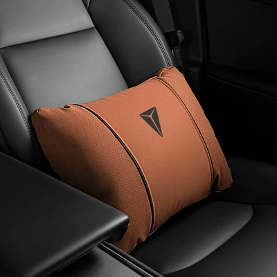 Headrest — Lumbar Support S07 Cushion L07 - k-type-ideal-orange-dark-blue-waist-support-one-pack