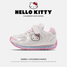 HellokittyͯЬŮͯ�˶�Ь�ļ��¿�����͸��������Ь��ͯ�ܲ�Ь��