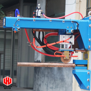 Xinxiang straight seam welding machine customized automatic filter element welding equipment wheeled pneumatic straight seam roller welding machine