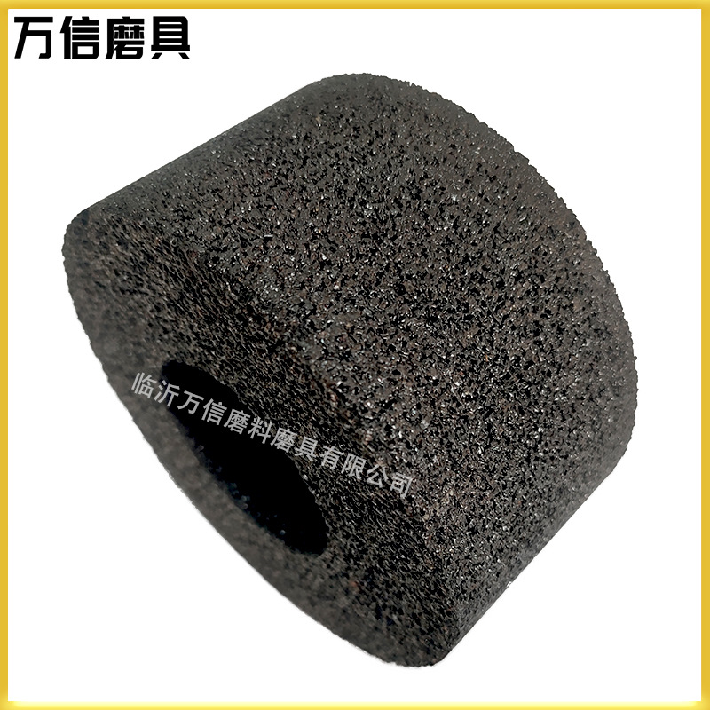 万信磨具 350*60*127平形砂轮 用于钢轨打磨 铁路道岔修磨砂轮