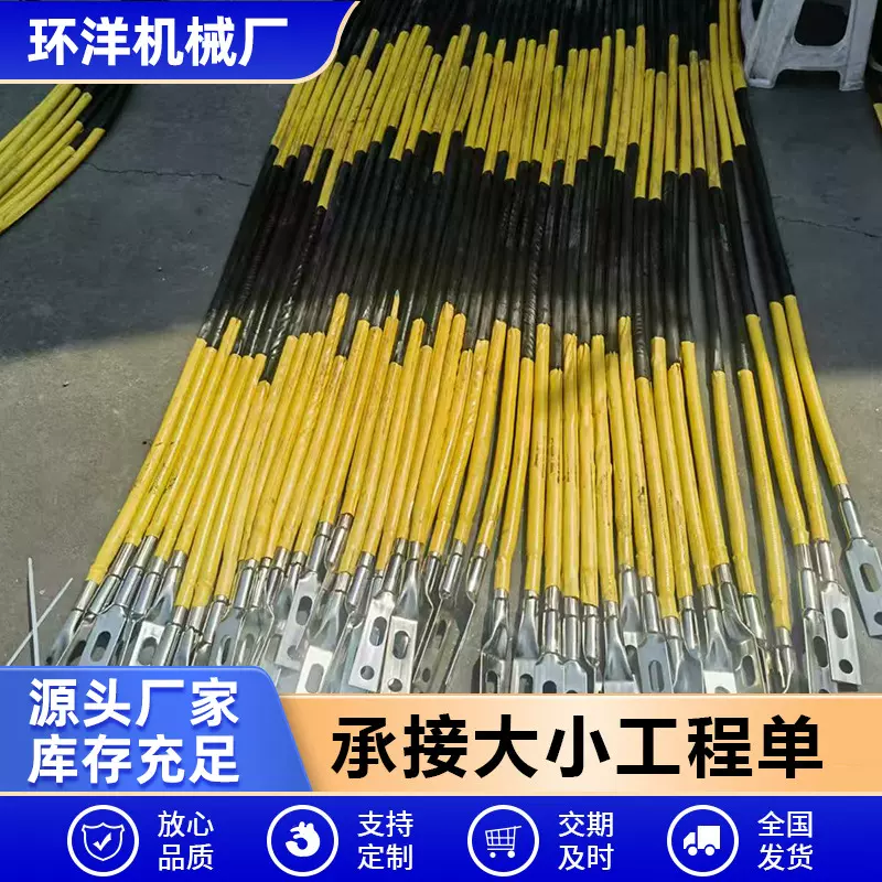 铠装石墨柔性引下线 石墨烯柔性水平接地线石墨扁线圆线接地体