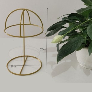 Nordic iron metal exquisite hat rack creative clothing store home accessories rack hat display rack wholesale