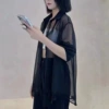 Black [Pearl Chiffon]