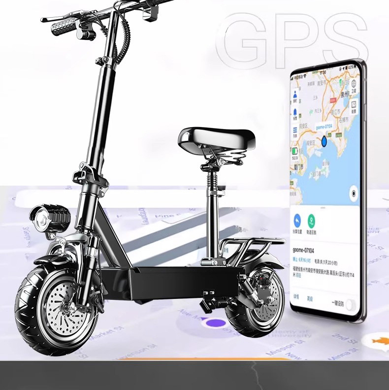 10-inch foldable electric scooter, small mini scooter, adult electric vehicle for transportation