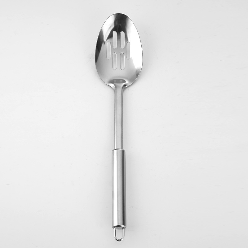 メーカー 0.6 ミリメートル調理器具スパチュラステンレス鋼キッチンスプーンザルキッチン用品食器セット完全な家庭用|undefined