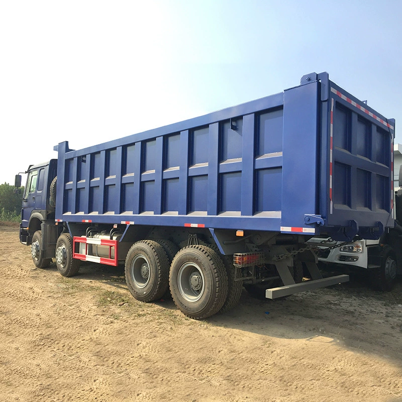 Самосвал Sinotruk Howo 8*4 с правой кабиной, строительная машина, 371 л.с., для перевозки песка и гравия
