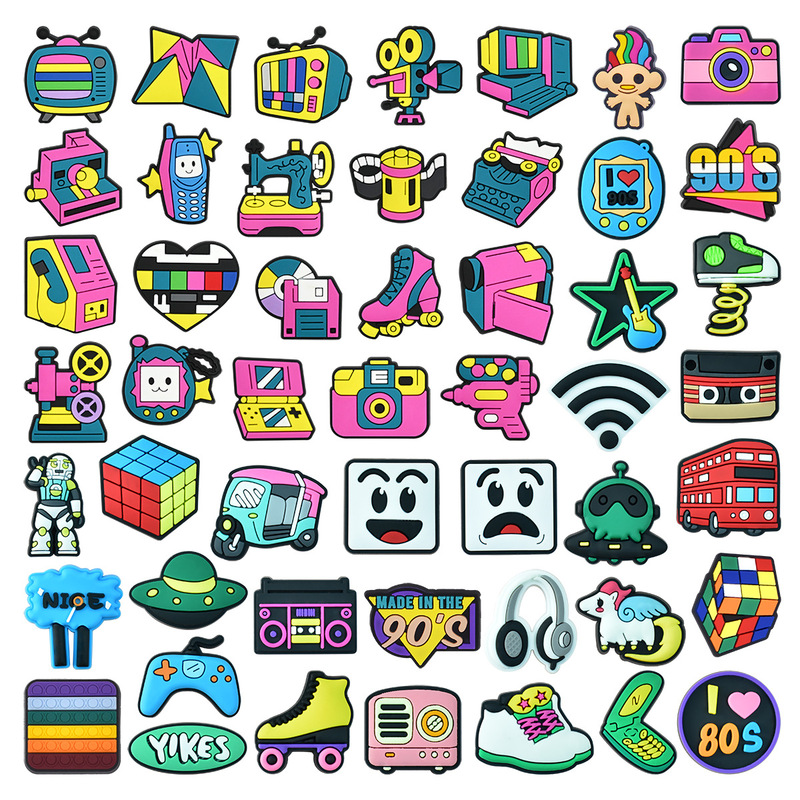 Cross-Border Hot-Selling Cartoon Pattern Pvc Patches DIY Accessories Soft Rubber Hair Accessories Keychain Decoration Small Materials Cross-Border Hot-Selling Cartoon Pattern Pvc Patches DIY Accessories Soft Rubber Hair Accessories Keychain Decoration Small Materials