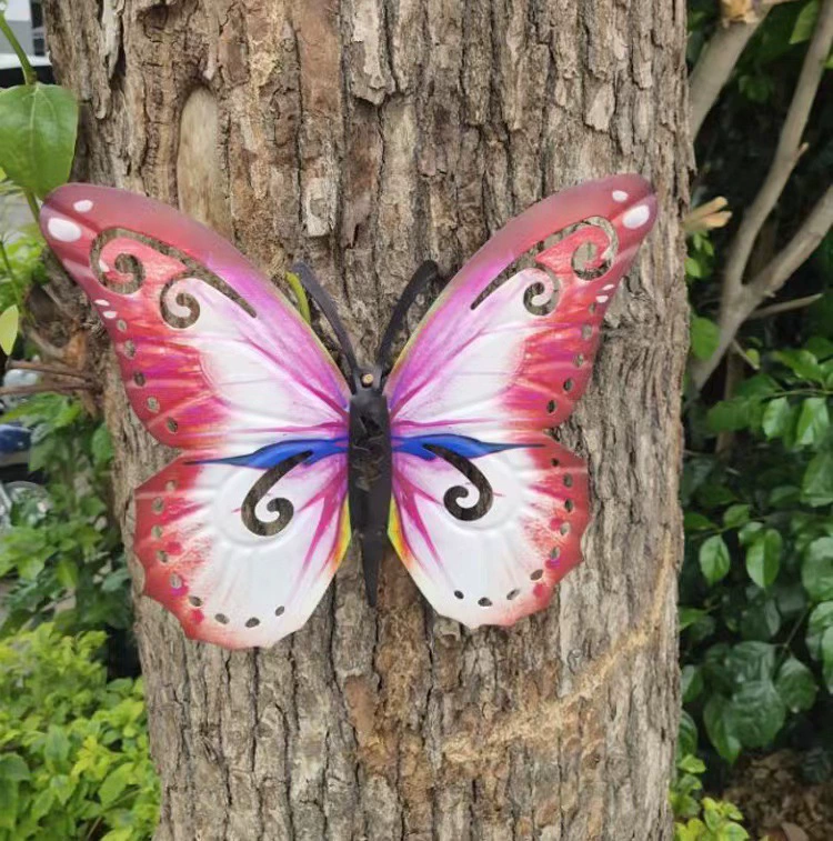 Amazon кованые бабочки дома настенные аппаратные изделия декоративные украшения металлические изделия