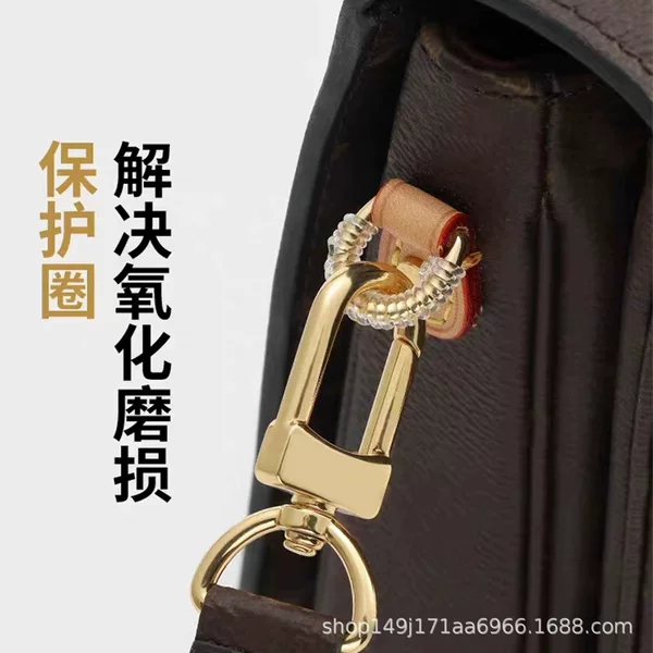 Luxury hardware transparent protective cover metal anti-oxidation anti-wear maintenance winding ring