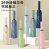 Automatic small umbrella solar-powered, plastic windproof sun protection cream, fully automatic, UF-protection, wholesale