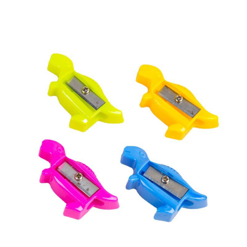 PS1049 regalo creativo papelería dinosaurio de la historieta sacapuntas Sacapuntas de lápiz de mariposa material escolar estudiante sacapuntas