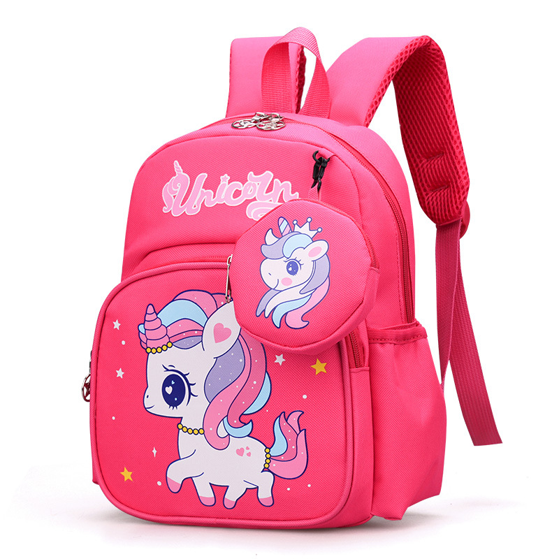 Kindergarten schoolbag chica colgando bolsa pequeña clase media clase preescolar 3-6 años 5 niños bebé niños astronauta mochila