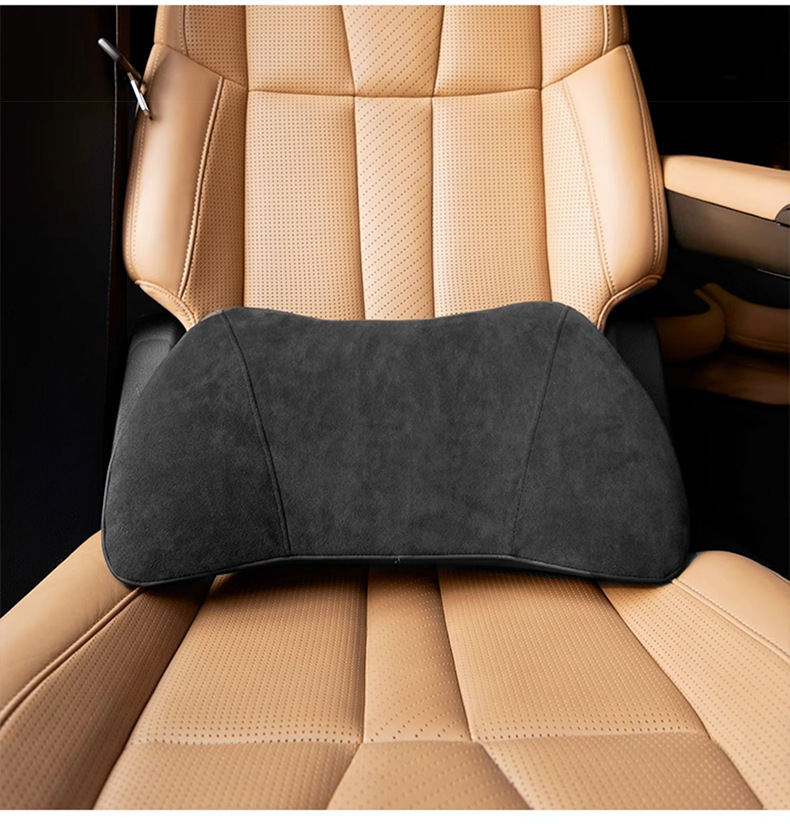 Car Lumbar Cushion Thin Memory Foam Small Lumbar Support Tailbone Car Pillow Lumbar Support Seat Support Headrest Neck Support
