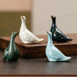 Ruyao Tea Pet Ornaments, Tea Table, Tea Set, Tea Toys, Fine Jewelry, Cute Duck Cover, Tea Ceremony Accessories