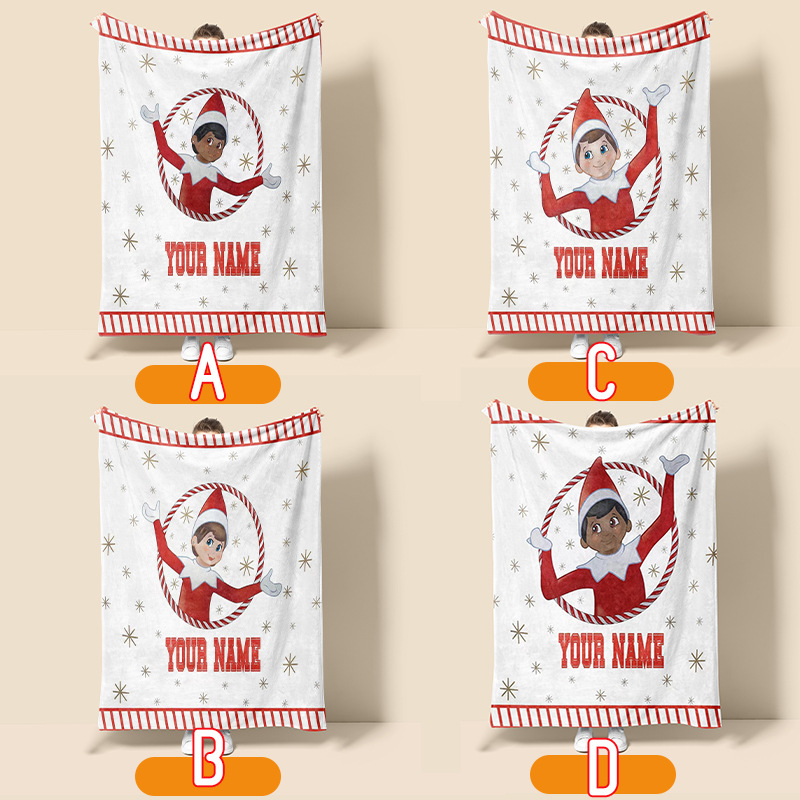 Neu Personalisierte Brief Kinder, bequeme Flanelldecke zum Verschenken_voghion.com