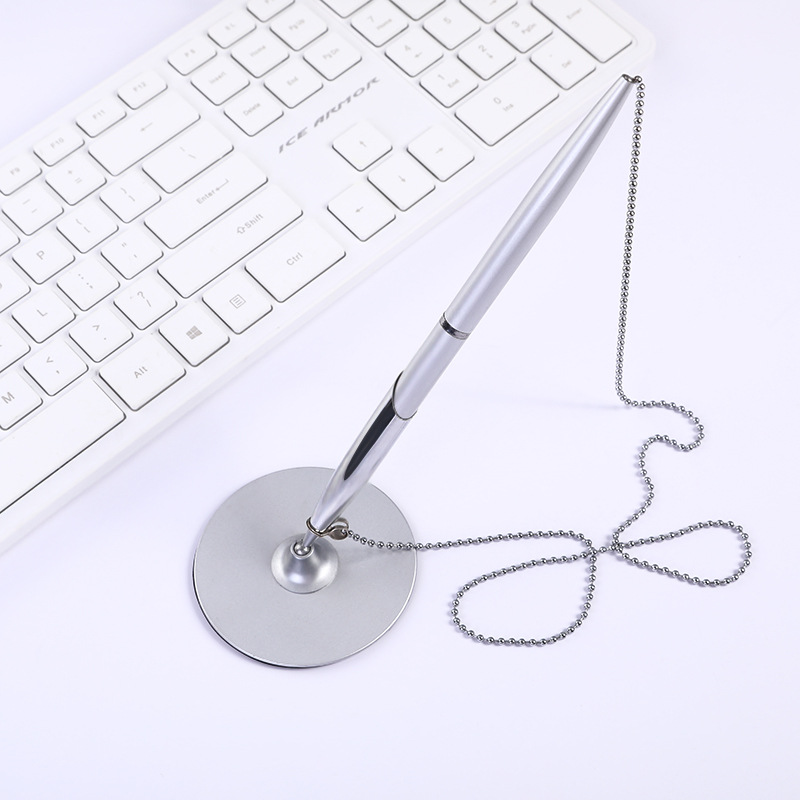 En stock cadena Banco Hotel contador negocio Oficina escritorio pluma imprimible logotipo personalizado publicidad regalo pluma firma pluma