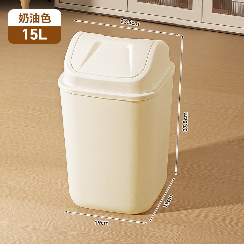 蓋付きゴミ箱、家庭用キッチン、バスルーム、リビングルーム、蓋付き高級大型大容量圧力リングゴミ箱|undefined