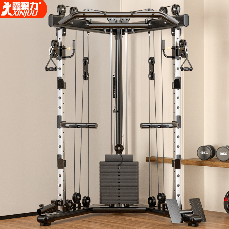 Equipo de entrenamiento integral doméstico multifuncional para pórtico de pájaros pequeños, dispositivo de ejercicios integrado de alta posición pull-down