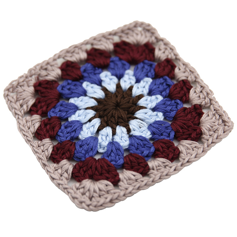 Jin Hao nueva tela de algodón tejido de encaje para platos tapete para platos restaurante creativo tapete posavasos tapete para mesa