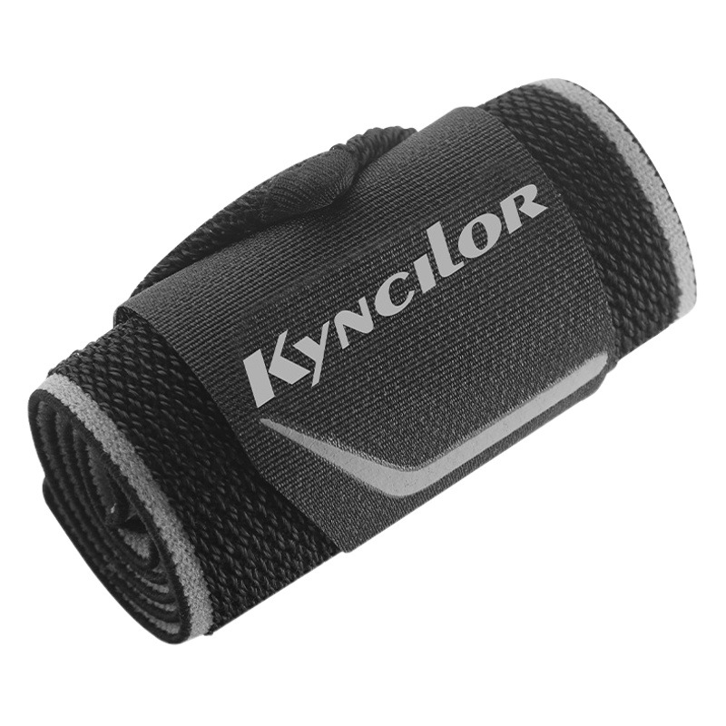 Protector de Muñeca Deportivo para Exteriores, Compresión Envolvente, para Bádminton, Fitness, Levantamiento de Pesas, Silicona Antideslizante