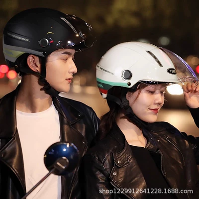 Uv-Resistant Half Helmet, 3C Certified, Motosiklet kaskı (dəbilqə)