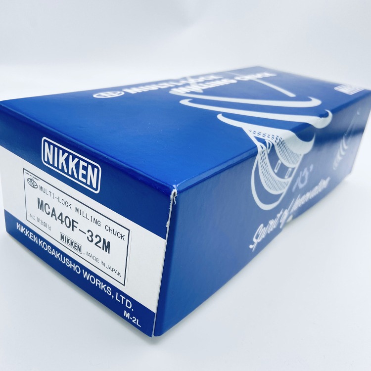 日本原装NIKKEN日研NT40强力刀柄手摇铣床刀头MCA40F-32MCA30F-20